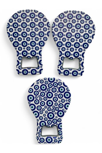GALATA GIFT 3 Pieces Magnet Bead Bottle Opener Refrigerator and Water Bottle Opener