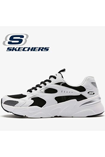SKECHERS Bobs Bamina 117354   Unisex Sports Shoes White-Black