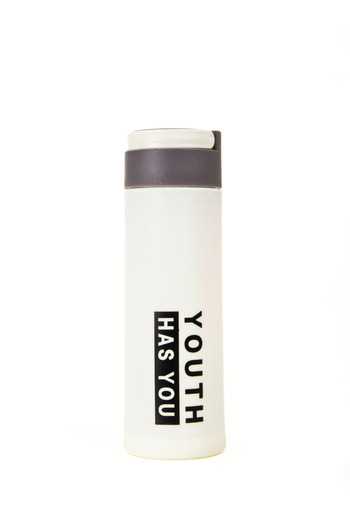 MUKKO HOME 500 ml Water Bottle |   Colorful Flask with Leakproof Lid, Youth Has You Design