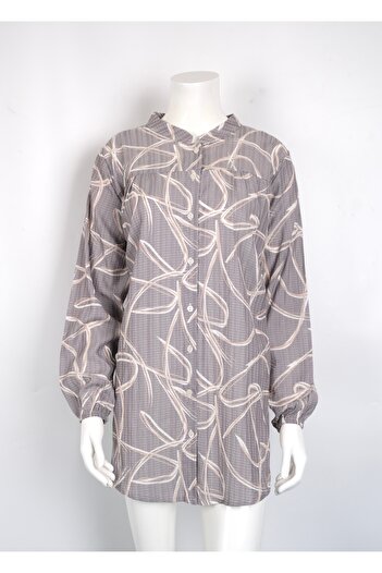 MUSTÜN Judge Collar Woven Shirt