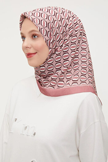 Levidor Levi̇dor Ellipse Pattern Modal Silk Scarf