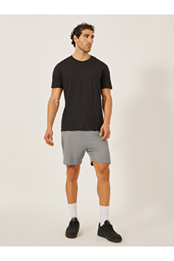 Styli Regular Fit Waffle Knit Shorts