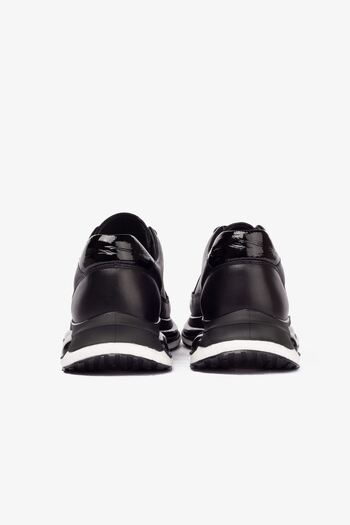 Barmea Erkek Sneaker Ayakkabı Hakiki Deri - 2401 Siyah MLK005