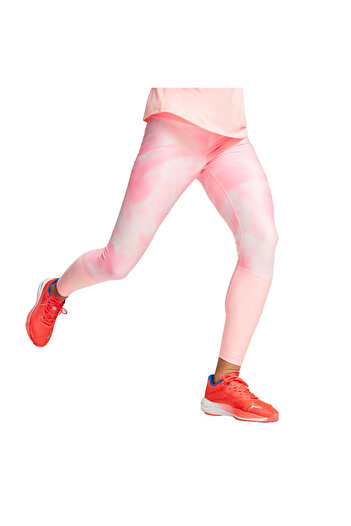 Puma Run Ultraform Aop Hw Fl Tight Koral Ice Women's Running Tights 52415262