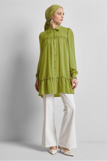 Alvina Shirt Collar Tunic 45351