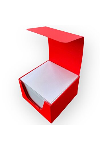 Kağıtmarket powered by Nota 8 X 8 Cm Turuncu Küp Not Kağıdı / Bloknot * Florasan Turuncu Renk
