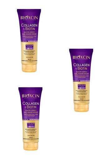 Bioxcin Collagen Biotin Volumizing Conditioner 250 ml X 3 Pieces