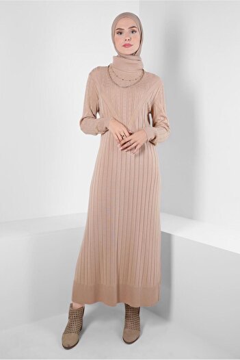 Alvina RUFFY COLLAR KNITWEAR DRESS 44028