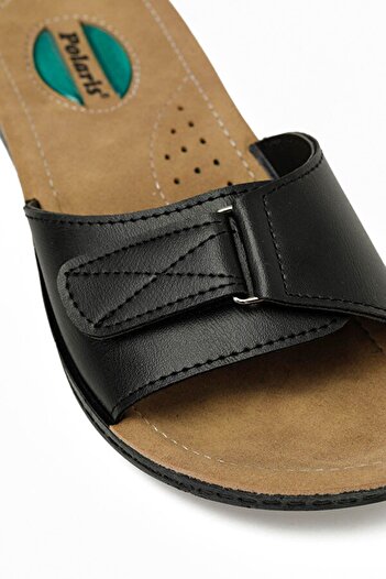 Polaris Women's Black Daily Comfort Pistol Slippers