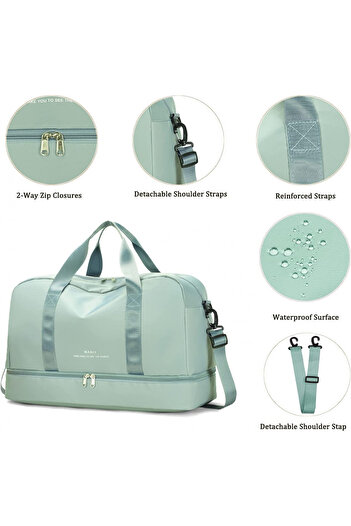 delis Geanta De Calatorie Unisex, Alaia Gt2220, Verde