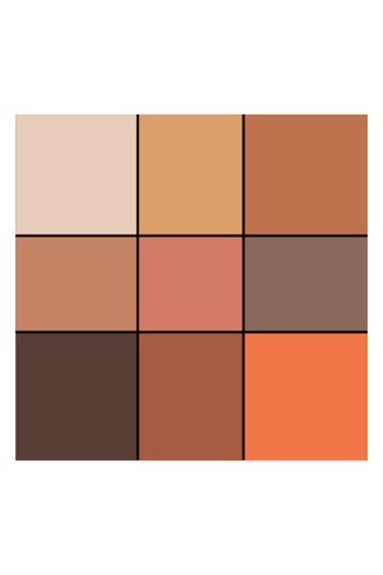TOPFACE Maestro Eyeshadow Bar Soft Dream Palette - PT512.002
