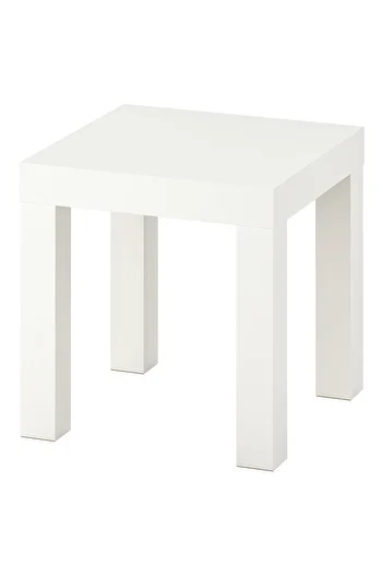 IKEA LACK Side Table, White, 35 x 35 cm