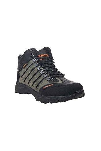 Liger Χακί Χρώμα Unisex Μπότες εξωτερικού χώρου - Γούνινο
