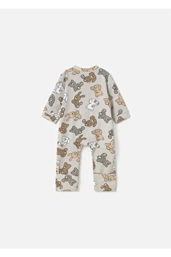 MAYORAL Baby Boy Jumpsuit Pajamas Gray 1710