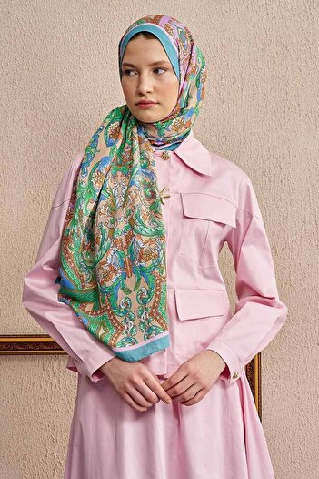 ED Scarf Μπλε ED Scarf Celebrity Celestial Σάλι
