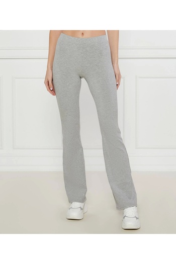 Guess Women's Gray Crocus Mini Ribbed Trousers
