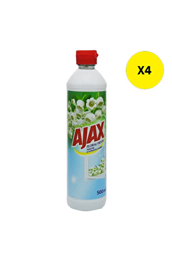 Ajax X4 - AJAX GLASS SOLUTION RESERVE 500ML FLORAL FIESTA