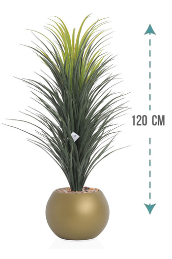 Generic Large artificial cactus with a round plastic stand