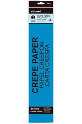 MOTARRO Royal Blue Crepe Paper(200*50 cm) Craft Paper for DIY Arts, Party Decorations,