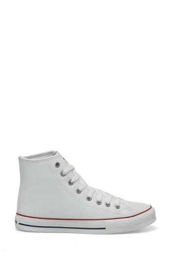 Kinetix FOWLER PU HI 3PR White Unisex High Sneaker