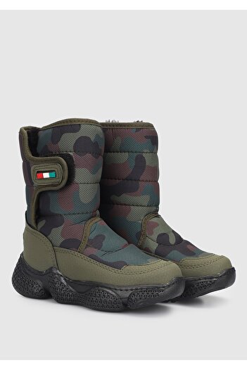 Kiddo Χακί Boy's Snow Boots - Άνετα και κομψά