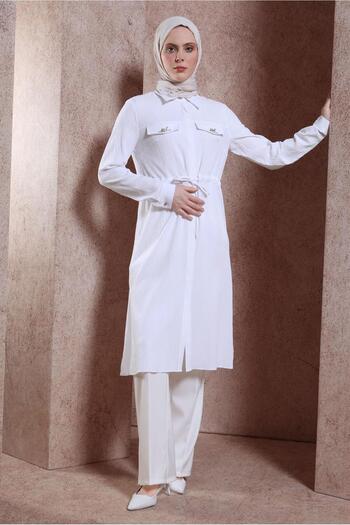 Alvina STONEY WAIST GARNED TUNIC 43930