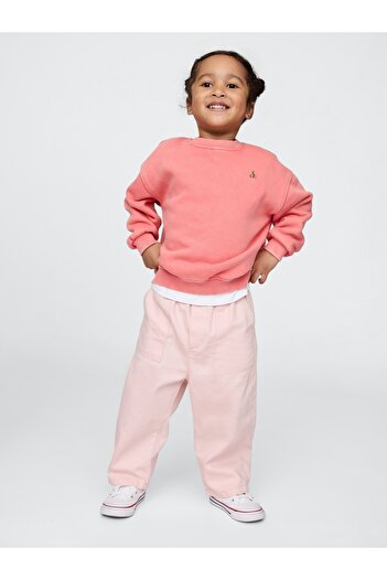 GAP Erkek Bebek Pembe Ultrasoft Pull-On Barrel Pantolon