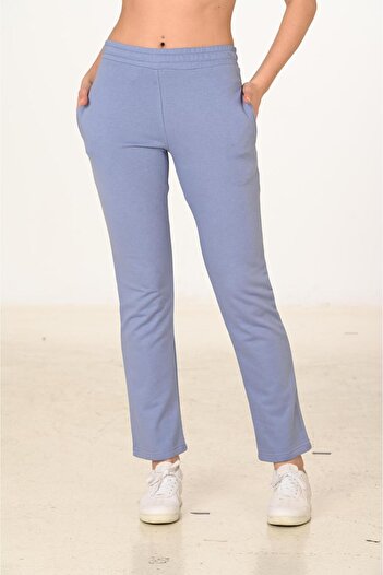 TRENDHİLL Βαμβακερή φόρμα Slim Fit, Six Blue 5444-M γυναικεία παπούτσια
