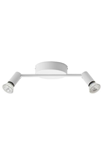 IKEA KRUSNATE Ceiling Spotlight 2-Spot White 30x13x9 cm Adjustable IKEA
