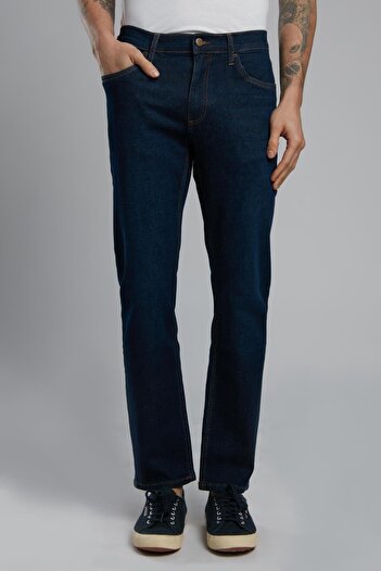 Lee Cooper Marco Normal Bel Dar Kesim Düz Paça Mavi Erkek Jean Pantolon