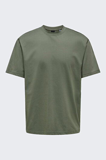 Only & Sons ONSFRED LIFE RLX SS TEE NOOS Чоловічий сірий футболка - 22022532