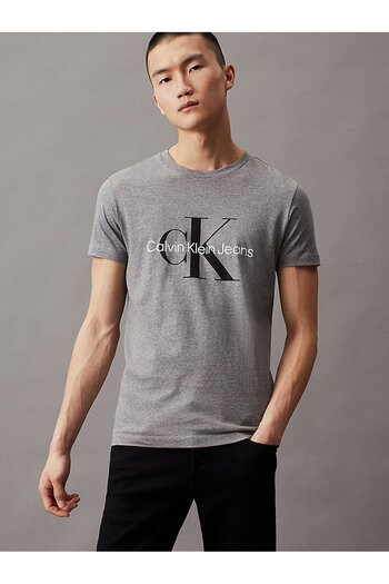 Calvin Klein Pánské tričko Slim Fit Crew Neck Bavlna J30j320935 P2d
