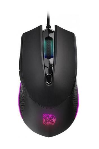 THERMALTAKE Mouse Gaming Thermaltake eSPORTS Iris M50, iluminat RGB, USB (Negru)
