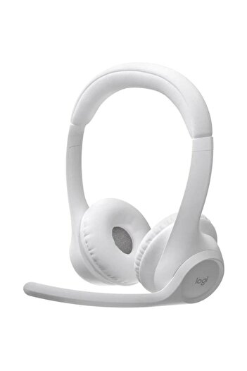 logitech Casti call center Logitech Zone 300, Microfon, Bluetooth (Alb)
