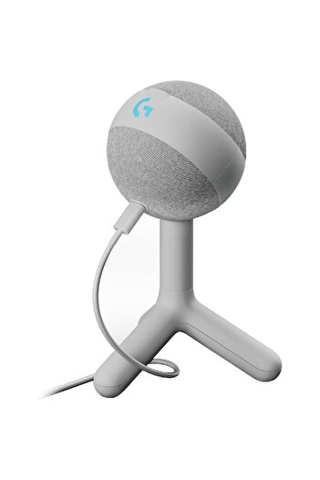 logitech Microfon Gaming Logitech Yeti ORB, Lightsync RGB, USB, Alb