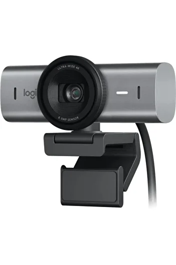 logitech Camera Web Logitech MX Brio, 4K, USB-C, CMOS 8.5 Mpixeli, microfon (Negru)