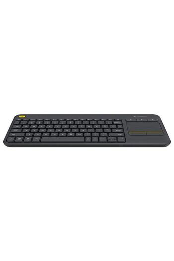 logitech Tastatura Logitech Wireless Touch K400 Plus (Negru)