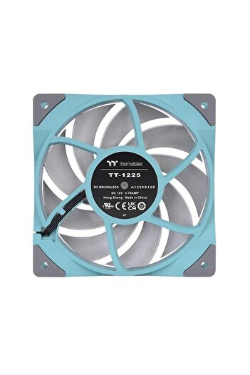 THERMALTAKE Ventilator Thermaltake ToughFan 12, 120mm (Turcoaz)