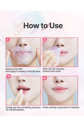 Petitfee Aura Quarts Lip Mask 1ea - Lip Mask