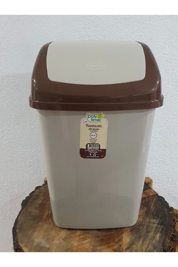 ÇAYLAR AVM Polytime fantastic trash bin /10 litre brown