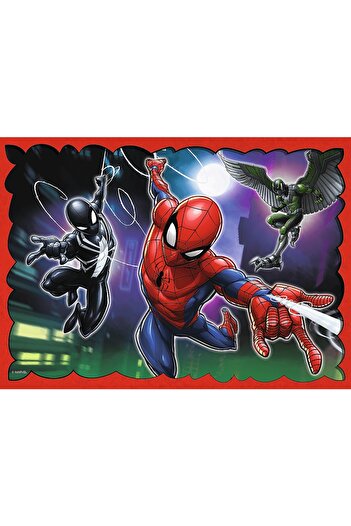 Trefl Puzzle The Heroıc Spıder-man 4 In 1 Çocuk Puzzle (35 48 54 70 PARÇA)
