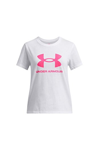 Under Armour Μπλούζα JR με μεγάλο λογότυπο