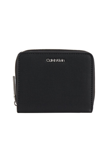 Calvin Klein Calvin Klein Women Black Must Medium Zip Around Wallet