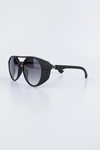 Silvio Monetti Men's Black Gradient UV 400 Protected Sunglasses 23sm15143r02