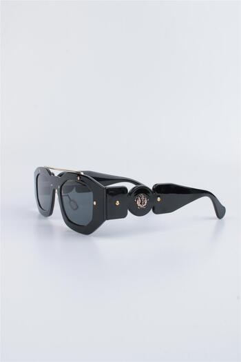 Max Polo Women's Black UV 400 Protected Sunglasses 23mpglh012r1