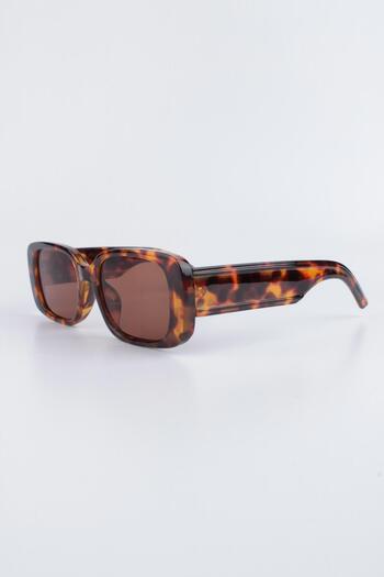 Silvio Monetti Women's Leopard Uv 400 Protected Sunglasses 23sm1806r02