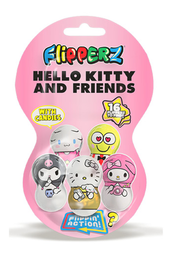 Hello Kitty & Friends Flipperz (10 Gr) 1 Piece