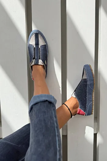 Güneşkızı Guki35 Women's Navy Blue Daily Comfortable Vegan Mother Sneaker