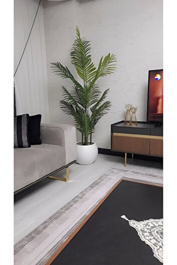 İremÇiçekçilik Yapay Çiçek Uygula Yapay Ağaç 200 Cm Areka 18 Yaprak