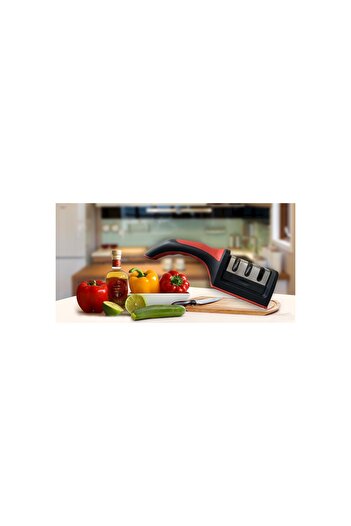 Impress Profesyonel Lüx Bıçak Bileme 3 Açılı Bıçak Bileyicisi Keskinleştirici